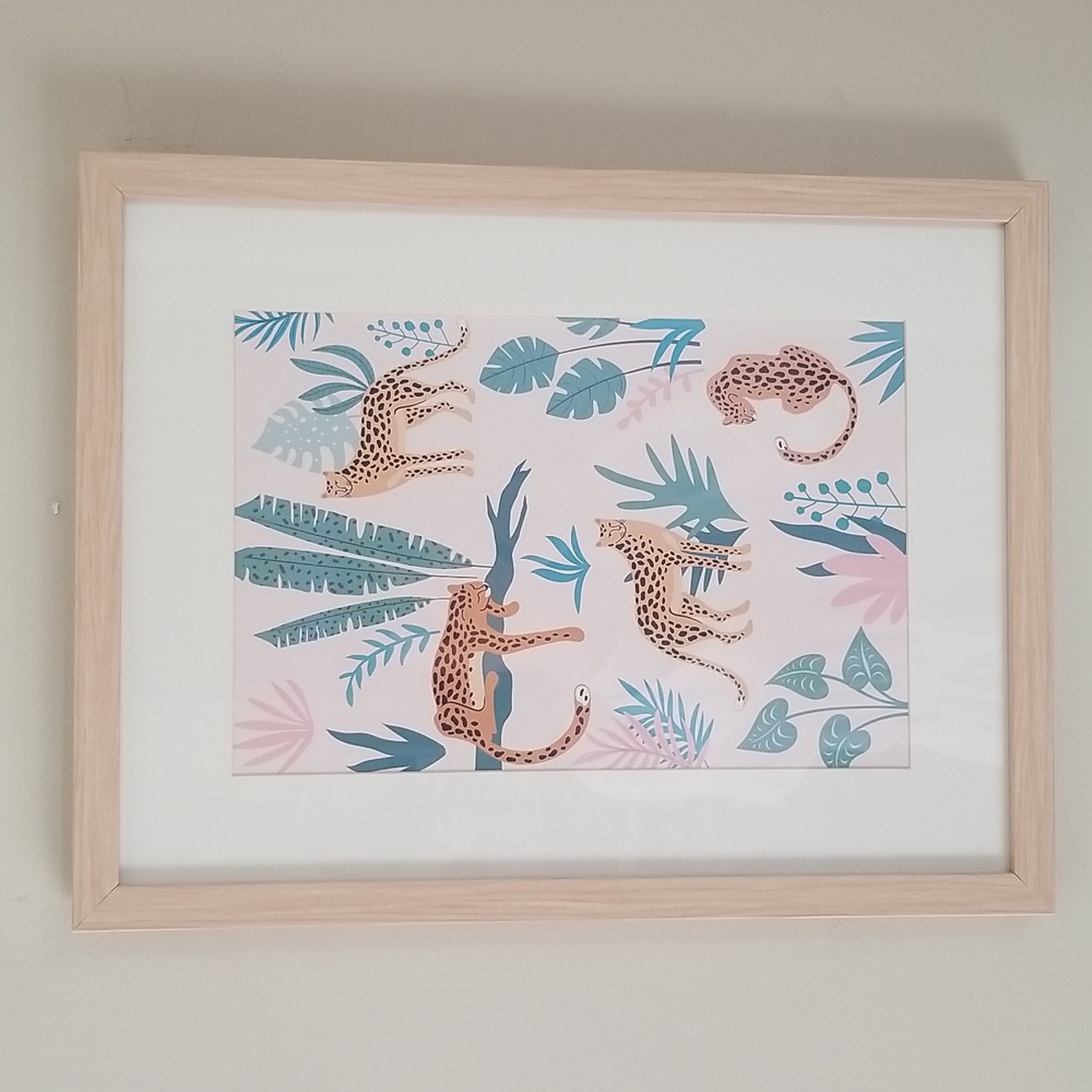 Wild Cats Framed art